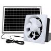 Energy Saving Solar Powered Ventilation Fan 12V Silent Strong Exhaust Roof Wall Mount Kitchen Bathroom