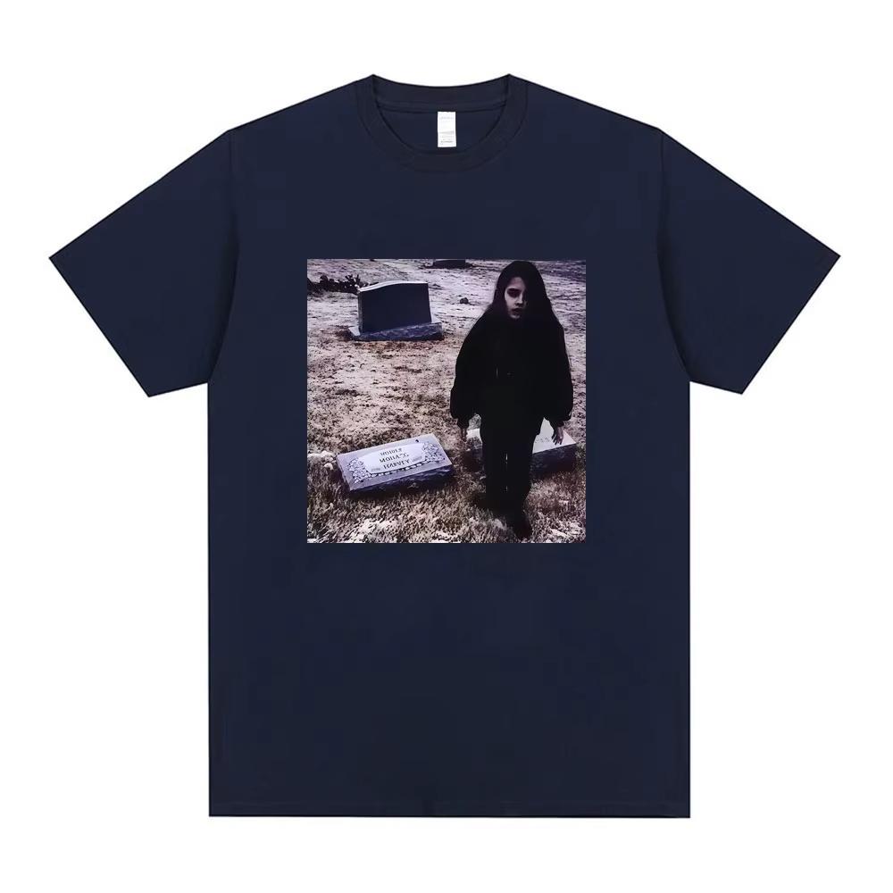 Crystal Castles Music Album II Graphic Print T-shirt Men's Women Gothic Punk T Shirt Men's Oversized Cotton T-shirts
