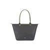 Longchamp Le Pliage Club 31 Stof Grote Capaciteit Boodschappentas Dames Handtassen Metallic-Grijs 1899619300