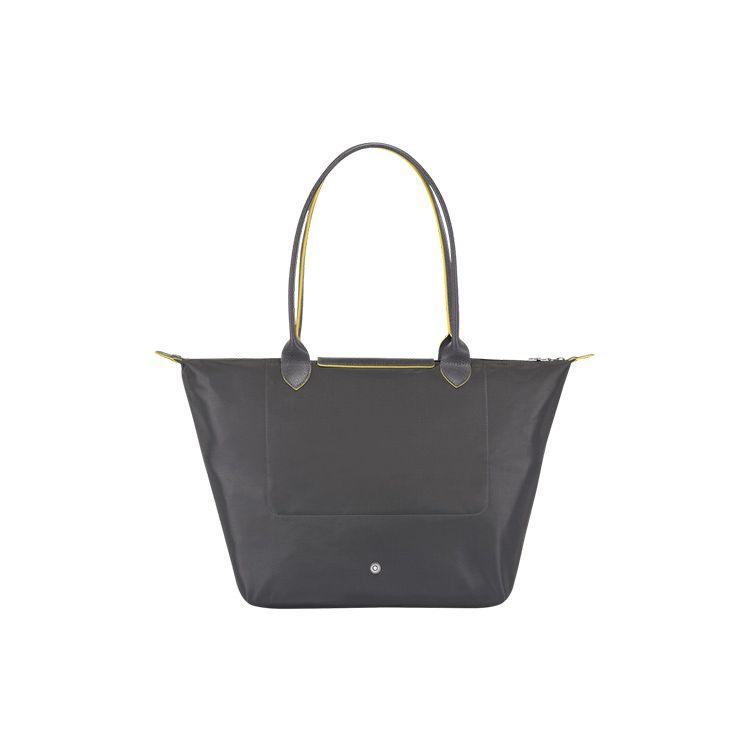 Longchamp Le Pliage Club 31 Stof Grote Capaciteit Boodschappentas Dames Handtassen Metallic-Grijs 1899619300