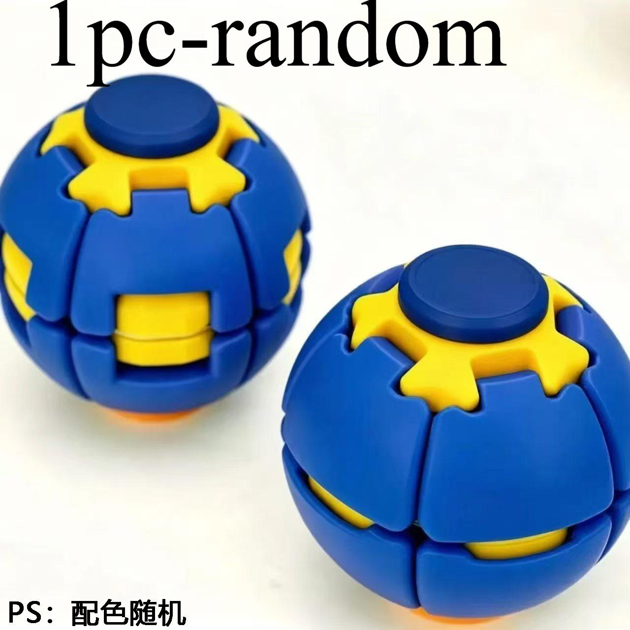 3D Geprint Indruk-om-te-Draaien Tandwiel Fidget Bal, Verplaatsbare Fidget Spinner, Angst Stress Verlichting Speelgoed, Creatief Bureau Ornament Model Cadeau