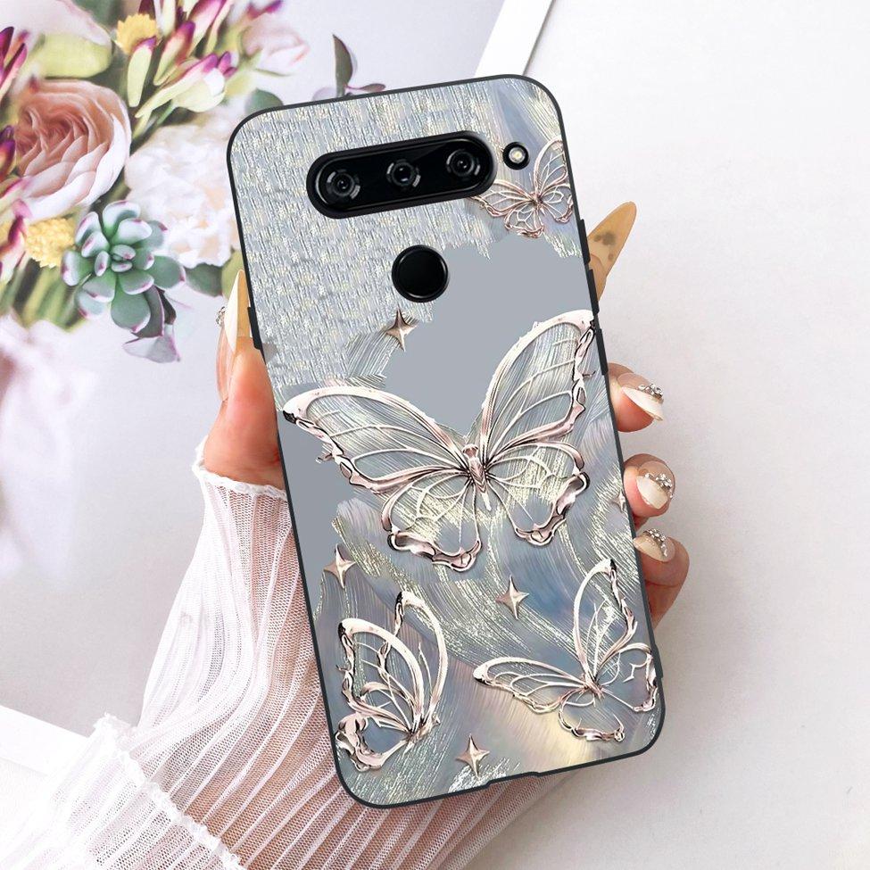 Phone Case For LG V40 ThinQ Cover Aesthetic Cute Fashion Funny Painted Casing For LG V40 ThinQ V405 LM-V405 LM-V409N