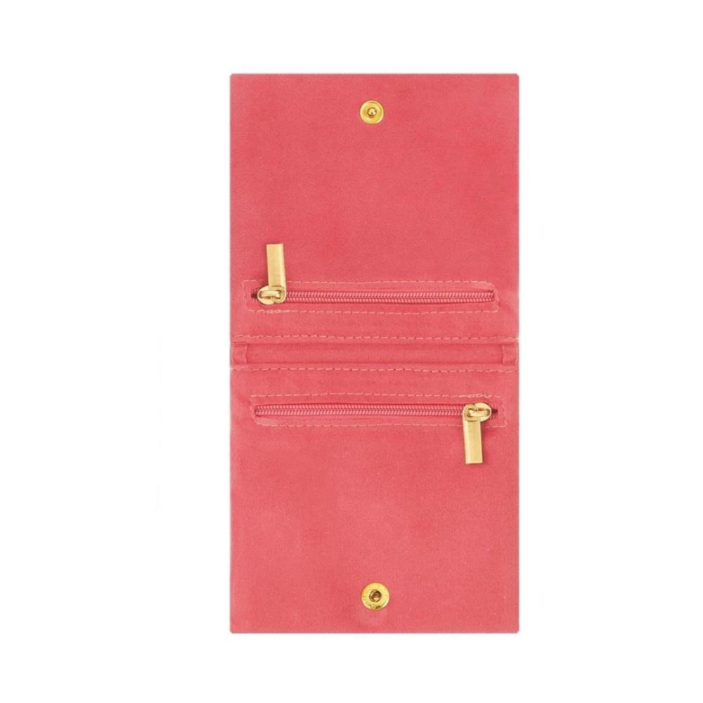 Double Layer Jewelry Bag Exquisite Jewelry Storage Bag Ring Necklace Storage Bag Safe For Handbag Girls Suitcase