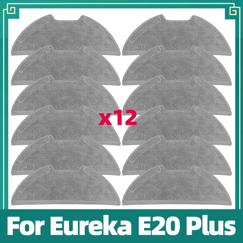 Fit For Eureka E20 Plus Vacuum Replacement Parts Main Side Brush HEPA Filter Mop Cloth Accessories