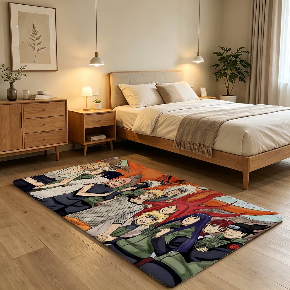 Anme Cool-N-naruto-S Carpet Bathroom Anti-slip Mat Door Mat Home Decoration Mat Entrance Door Mat Scratch-resistant Door Mat