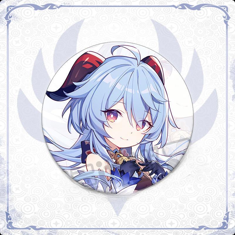 

58 мм брошь для онлайн-игры, значок для косплея, аксессуары для одежды, украшение для рюкзака, подарок