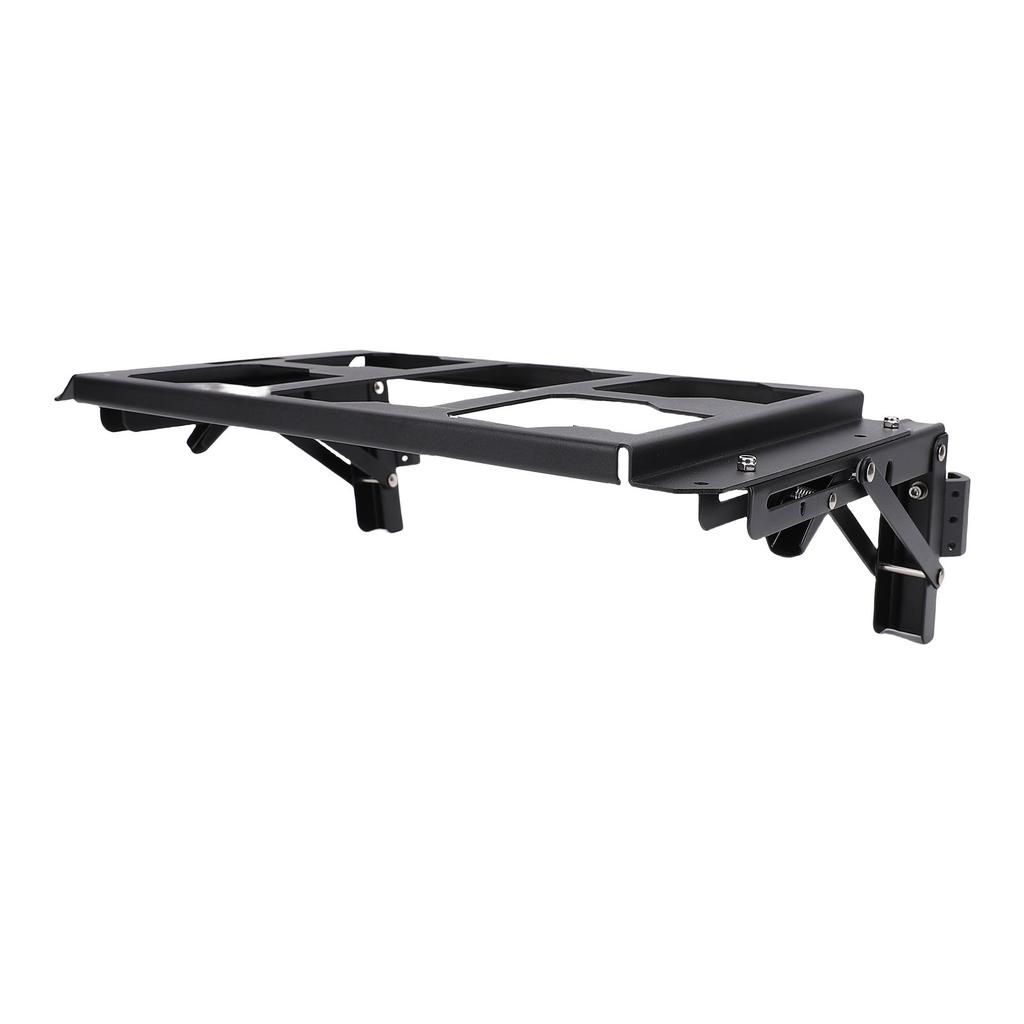 Folding Mount Fit for Packout Toolbox Side Storage System Aluminum Alloy Tool Box Table Top Mounting Plate