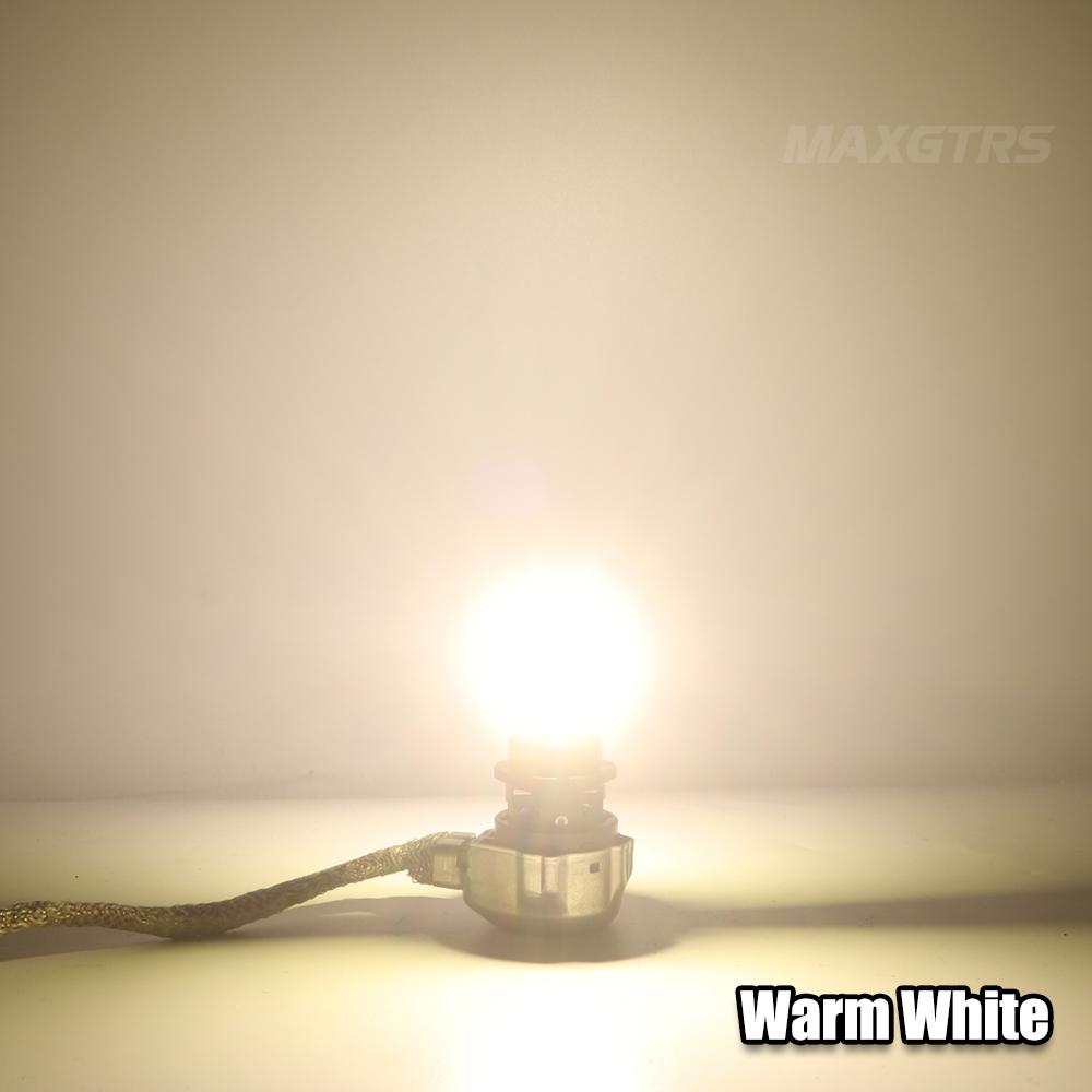 MAXGTRS D1S D3S LED Canbus D2S D4S D1R D2R D3R Headlight 90W 6000K 28000LM Auto Xenon Bulbs Replacement Plug&Play 12V
