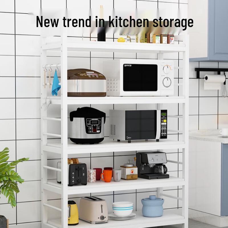 Movable Multi-Layer Kitchen Storage Rack