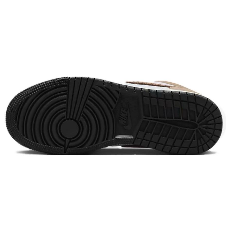 (GS) Air Jordan 1 Low SE 'Brown Elephant' Kids' DZ5368-201