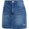 Originals 3-Streifen Denim Minirock Damen Röcke JW2649