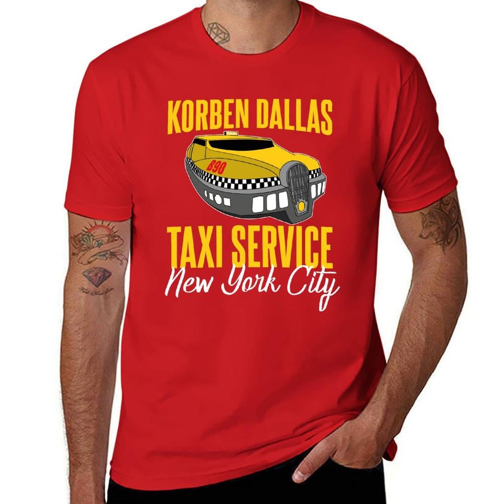 Korben Dallas Taxi Service TShirt Quick Drying Korean Fashion Unisex Graphic T Shirts