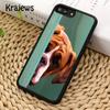 Krajews Boxer Dog Cute Funny Phone Case Cover For iPhone 14 5 SE 6s 7 8 plus XR XS 11 12 13 pro max Samsung Galaxy S21 S22ultra