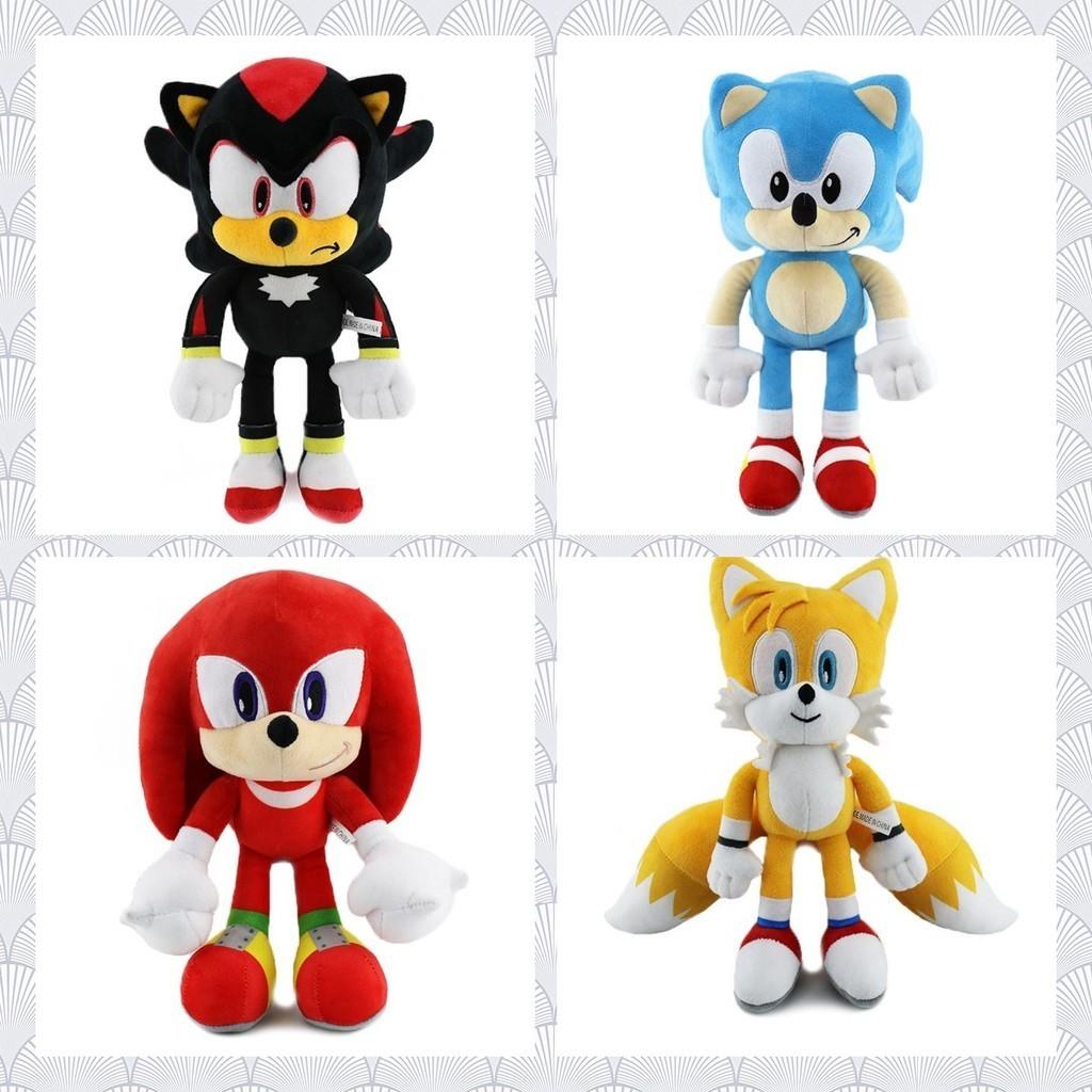 Luxusní plyšová hračka Stín ježek Sonic o velikosti 30 cm, ideální pro mladé fanoušky Sonica a sběratele