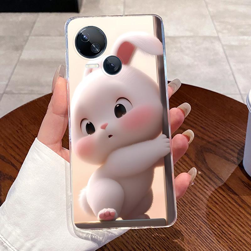 Casing For Tecno Spark 10 5G KI8 Case Aesthetic Cute Cat Fashion Transparent Silicone Cover For Tecno Spark 10 5G Phone Case K18