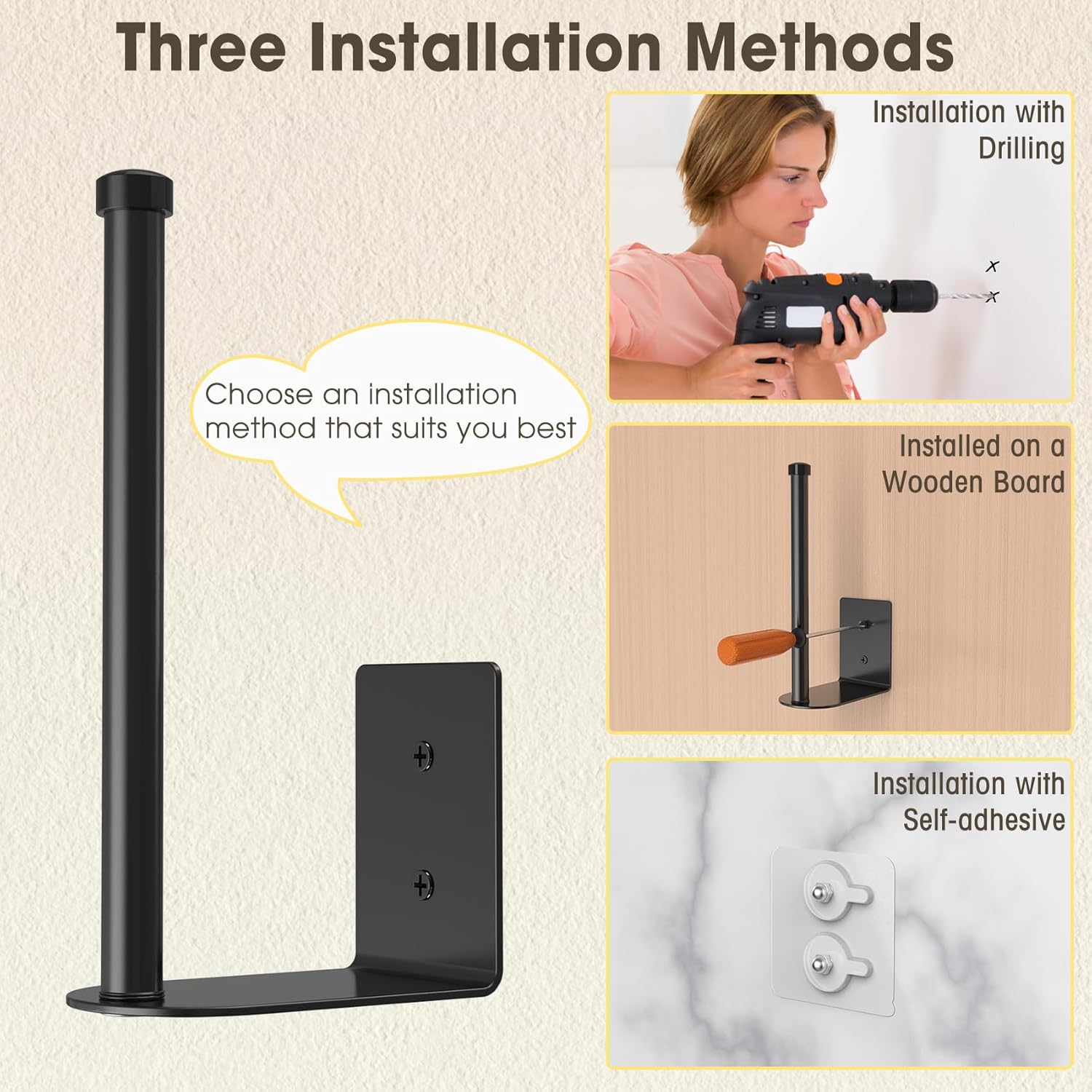 

1PC baseball cap rack, stainless steel baseball cap storage box, strong buckle/perforated wall-mounted hat storage rack 1PC чёрный