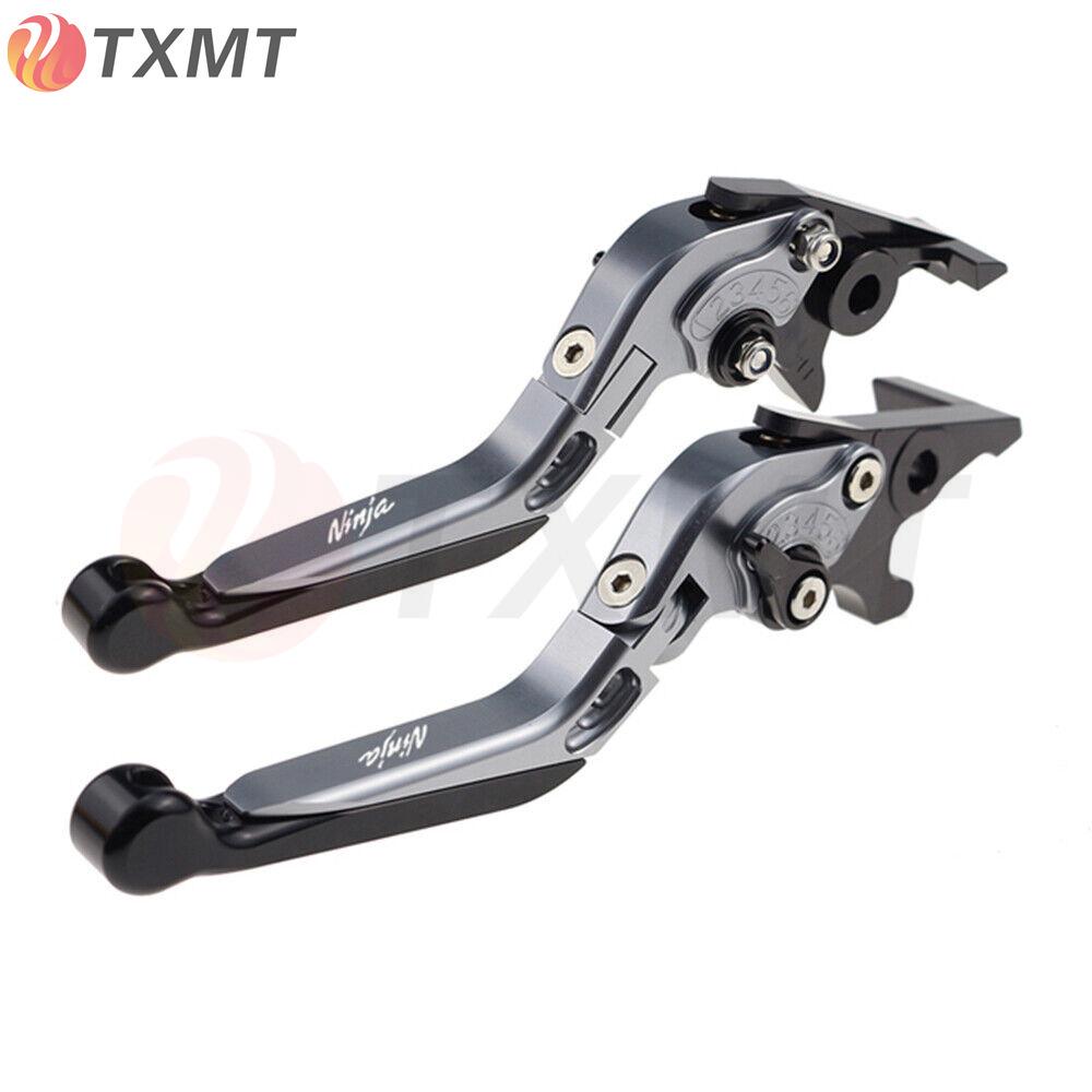Brake Clutch Levers for Kawasaki Ninja 125/250R/300R/400 Handlebars