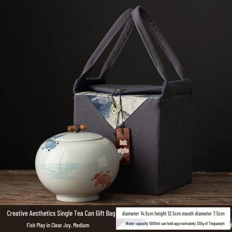 Nielxin Creative Ceramic Tea Caddy