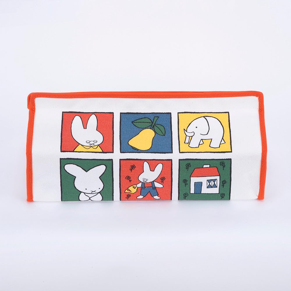 Tente Miffy Tissue Case Anniversary Limited Edition Tente Tissue Miffy Character Nordic (Nijntje) [70th Case, Merchandise, Rabbit, Style] (NIJNTJE)