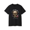 Funny Spooky Halloween T Shirt Party Costume Creepy Skull Vintage Washed Graphic Comfortable Top For Everyday Wear Versatile