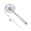 Round Long Handle Stainless Steel Colander Oil Filter Fried Food Grid Scoop