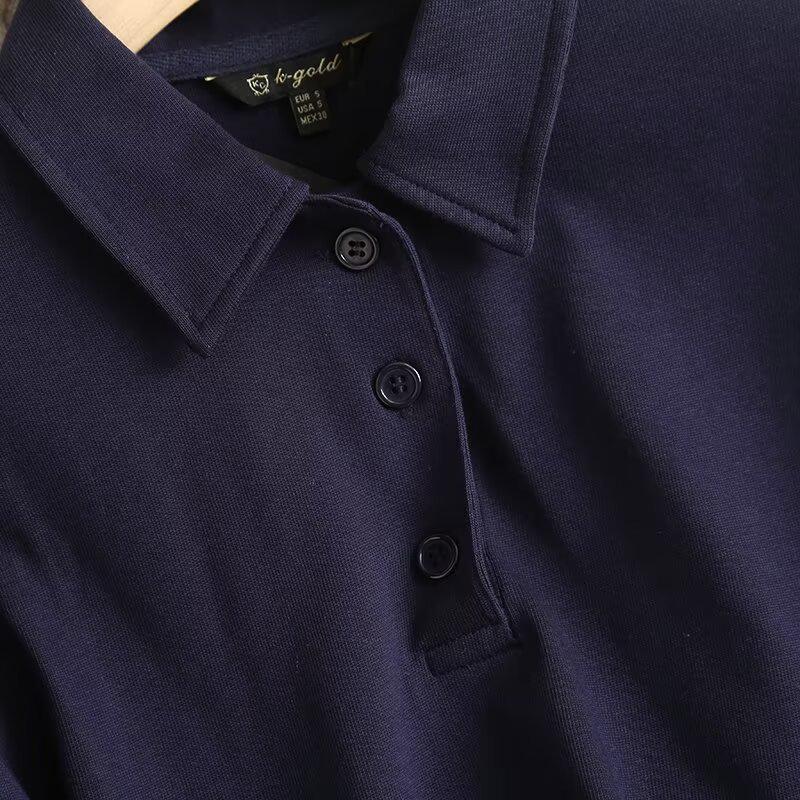 2025 Frühling Damen Polo Kragen Pendlerhemd - Vielseitiges & Casual Design