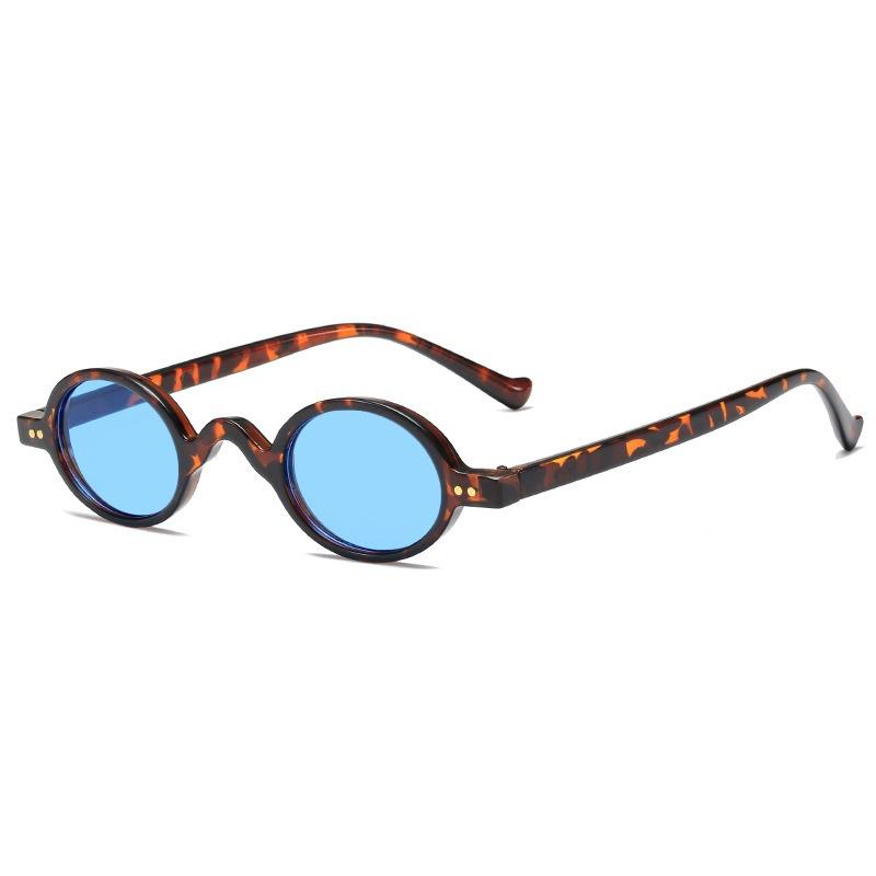 Vintage Cat Eye Oval Sunglasses Lightweight Trendy 90s UV Protection Sun Glasses for Women Men Glasses Sunnies