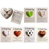 Golf Pocket Hug with Card Heart-Shaped Softball Golf Ball Pocket Hug Token Encouragement Keepsake Gift for Softball Lovers Golfers Sports Enthusiasts