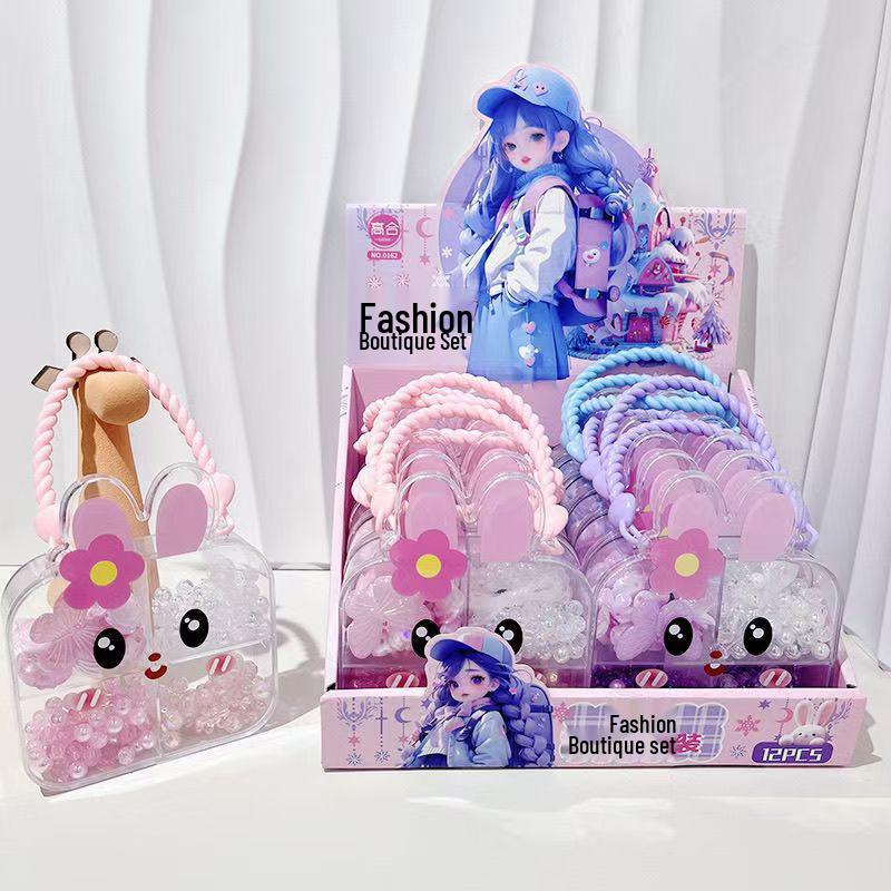 Princess Ring & Beaded Necklace DIY Toy Set - Multiple Styles
