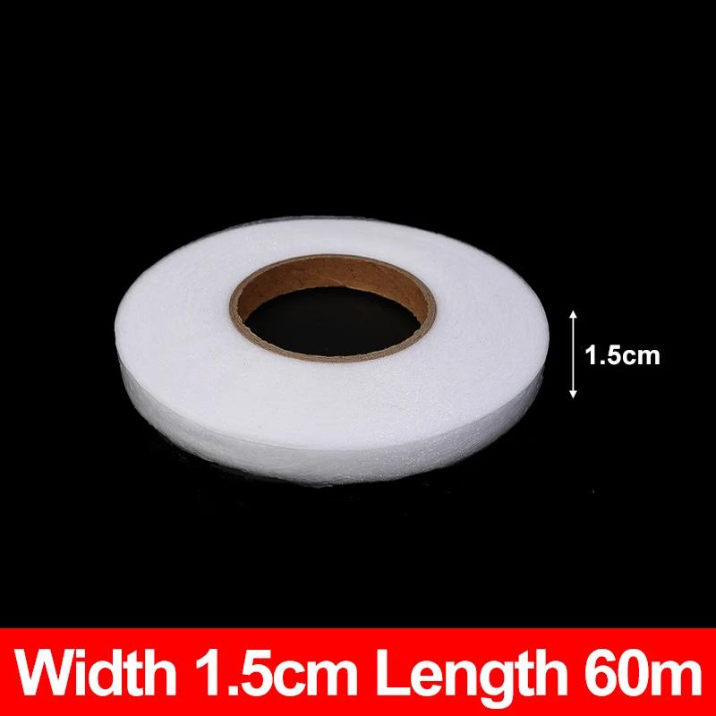 300/60M Adhesive Fabric Fusing Tape Iron On Hem Tape Pants Jean Clothes Trousers Edge Shorten DIY Sewing Tools Hemming Strips