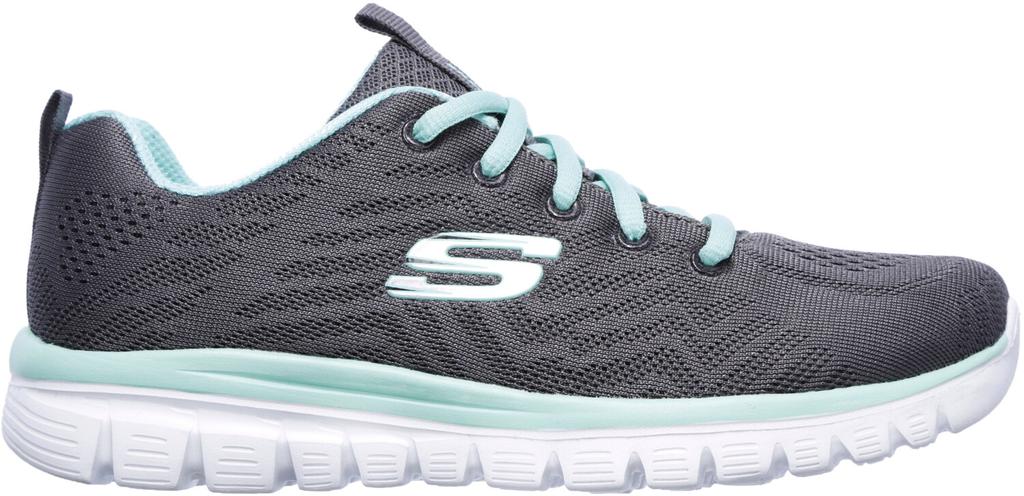 Sneakers Skechers Graceful - Get Connected Charcoal/green
