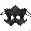 Maschera Teschio Festa Denti Lunghi Demone Scheletro Mezza Maschera Lupo Drago Tigre Maschera Houjuu Nue Cosplay Halloween Accessori Costume
