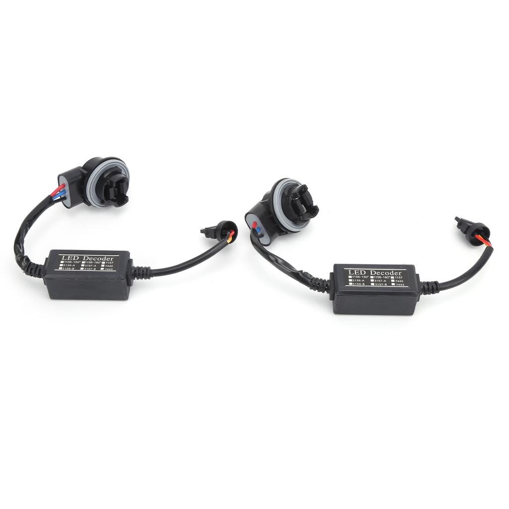 2pcs 3157B LED Decoder Load Resistor Canbus Flash Error Free Canceller for Car Headlight Fog Lamp