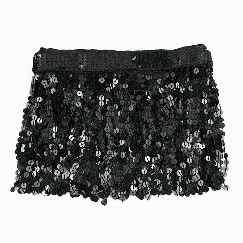 1-5M 16cm Meetee Sequin Tassel Fringe Latin Dress Lace Trims Ribbon Clothes Fringes Fabric Garment Crafts Sewing Accessories