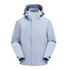 Herren Damen Outdoor Wasserdicht Winddicht 3-in-1 Abnehmbare Jacke Mit Fleece-Futter Wandern Camping Trekking Skifahren Radfahren