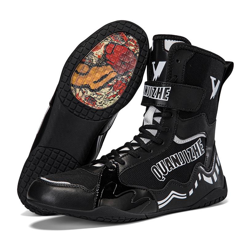 Men's Professional Boxing and Wrestling Shoes