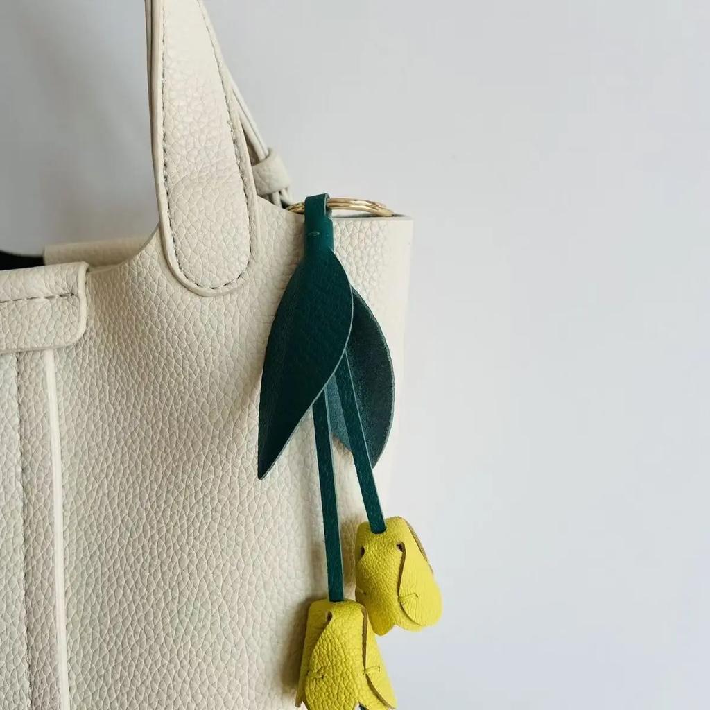 Handmade Tulip Niche Design Key Chain Bag Decoration Exquisite Gift