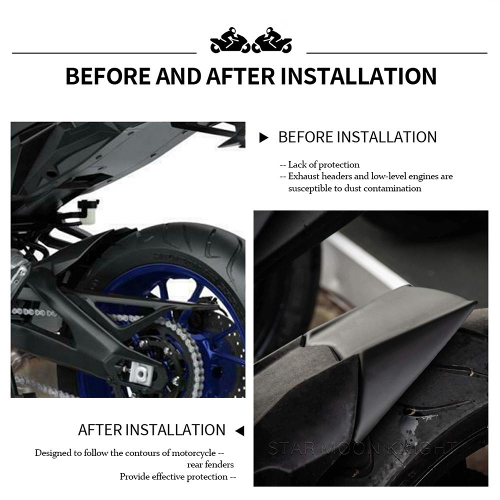 Zadní blatník TRACER 900 pro YAMAHA TRACER 900 GT TRACER900 2018 - Rozšíření zadního blatníku pro motocykl