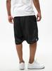 Jigga Wear Small Outline Reversible Sports Shorts Black/Blue M