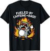 T-Shirt 'Fueled By Caffeine Rage' Ανδρικό Γυναικείο T-shirts Top
