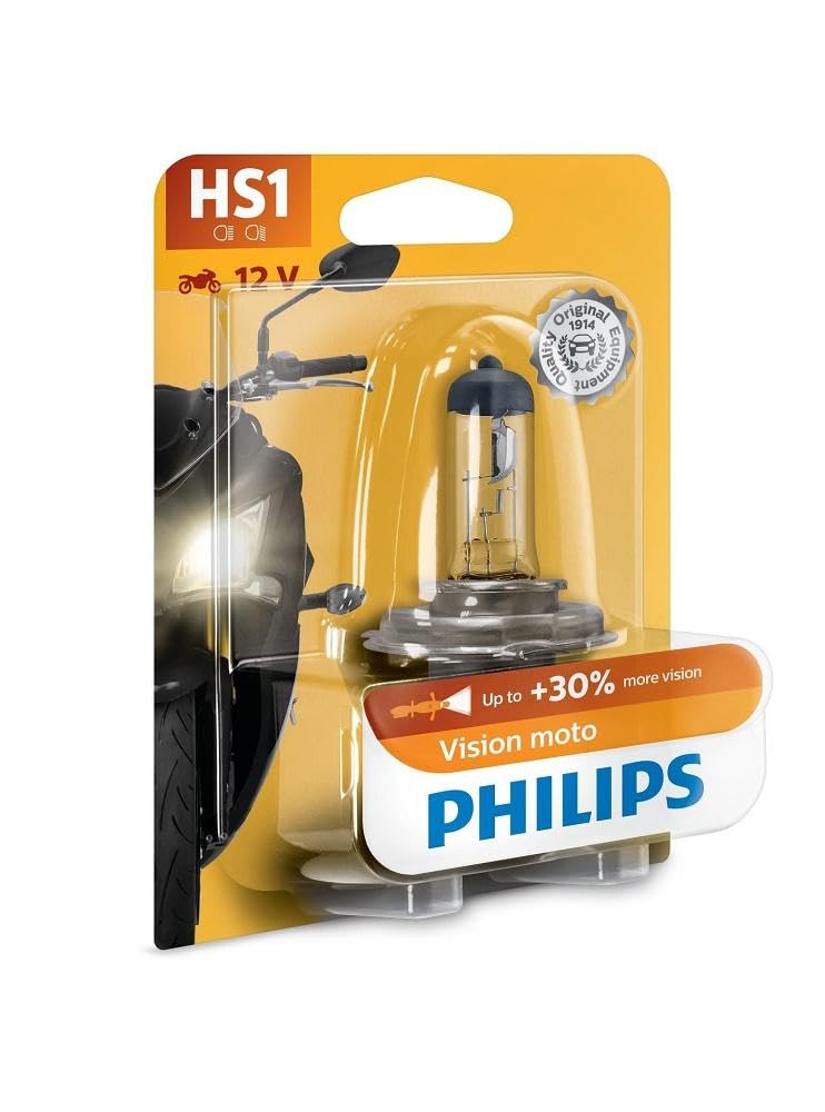 Philips 12636BW Vision Moto HS1 Motorcycle Headlight Bulb