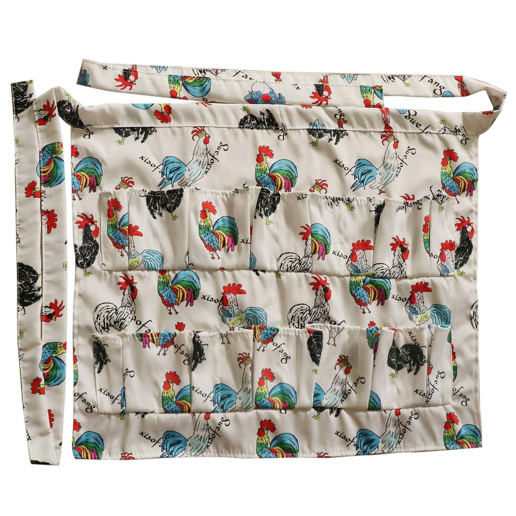 Apron  Eggs Gathering Apron 12 Deep Pockets Hold Chicken Farmerhouse Farm