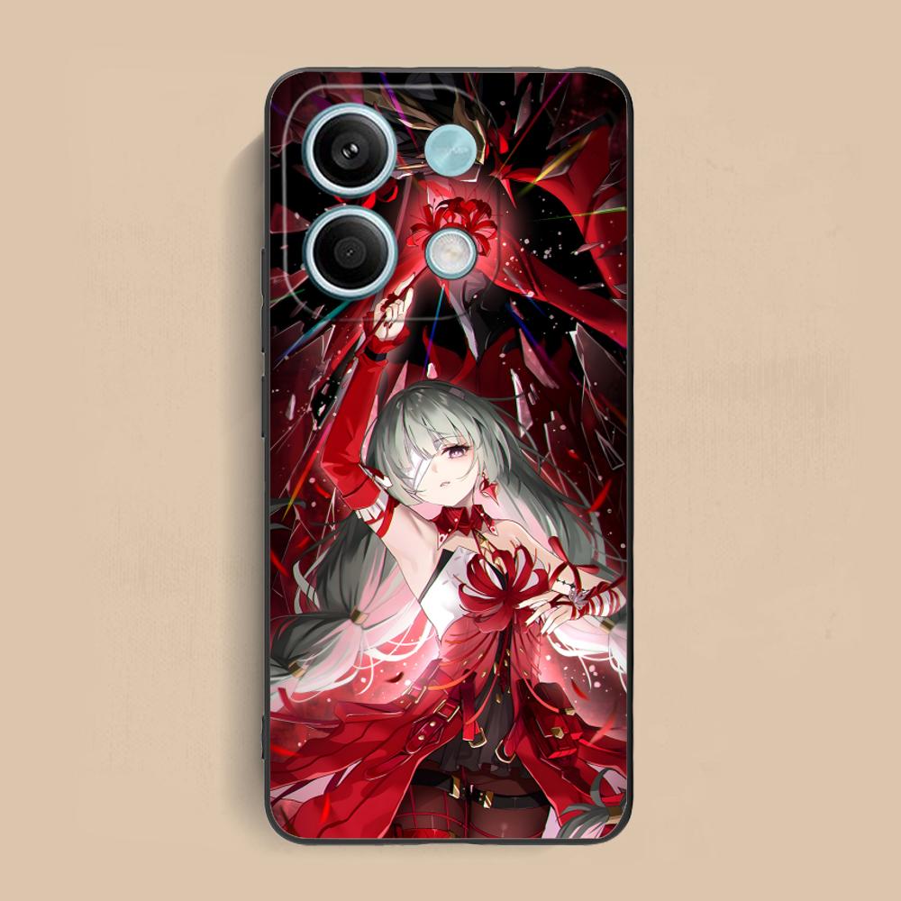 Wuthering Waves Phrolova Phone Case for Xiaomi Redmi 15 14 13 12 A5 3 2 1 C Plus 4G 5G Colorful Printing Cover Pretty Luxury