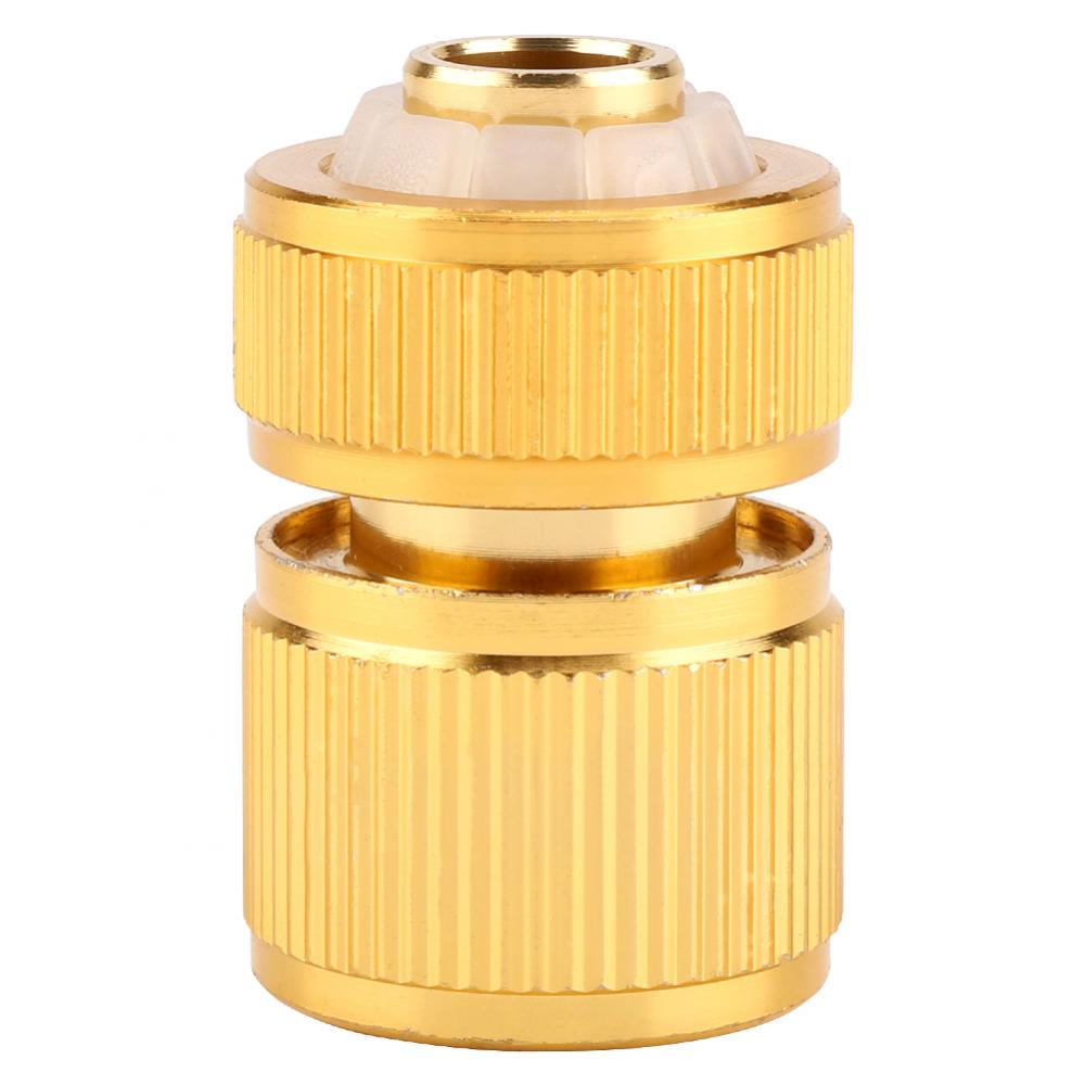 Alloy Garden Pipe Quick Fit Adapter Water Hose Tap Connector Fitting Switch Nozzle Supplies
