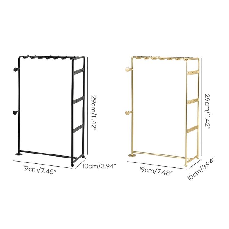 Jewelry Display Rack Iron Stand for Organizing Home Decor Durable Jewelry Holder