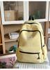 Schoolbag Japanese ins new high-value, fresh and sweet candy-colored backpack, lightweight and large-capacity backpack for junior and senior high 