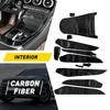 Ide Center Console Dash Cover Carbon Fiber For Benz C-Class GLC 2015-2018 EXV