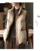 Women's Plus Size Down Cotton Vest - Short, Loose, Trendy Outerwear for Autumn/Winter 2023