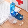 Travel Pill Splitter PP Tablet Divider New Pill Slice Box  Elderly People
