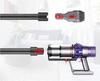 Adapted to Dyson Wireless Vacuum Cleaner V7V8V10V11 Extension Rod Quick Disassemble Metal Tube Red